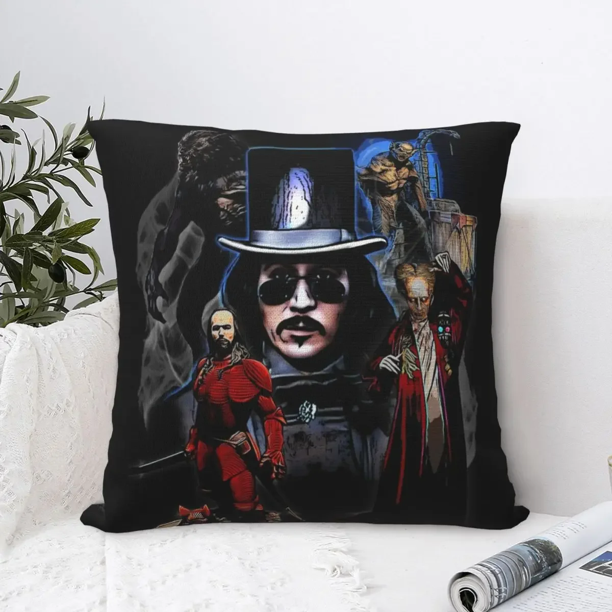 Bram Stokers Dracula Square Pillowcase Cushion Cover Comfort Pillow Case Polyester Throw Pillow cover For Home Sofa Living Room