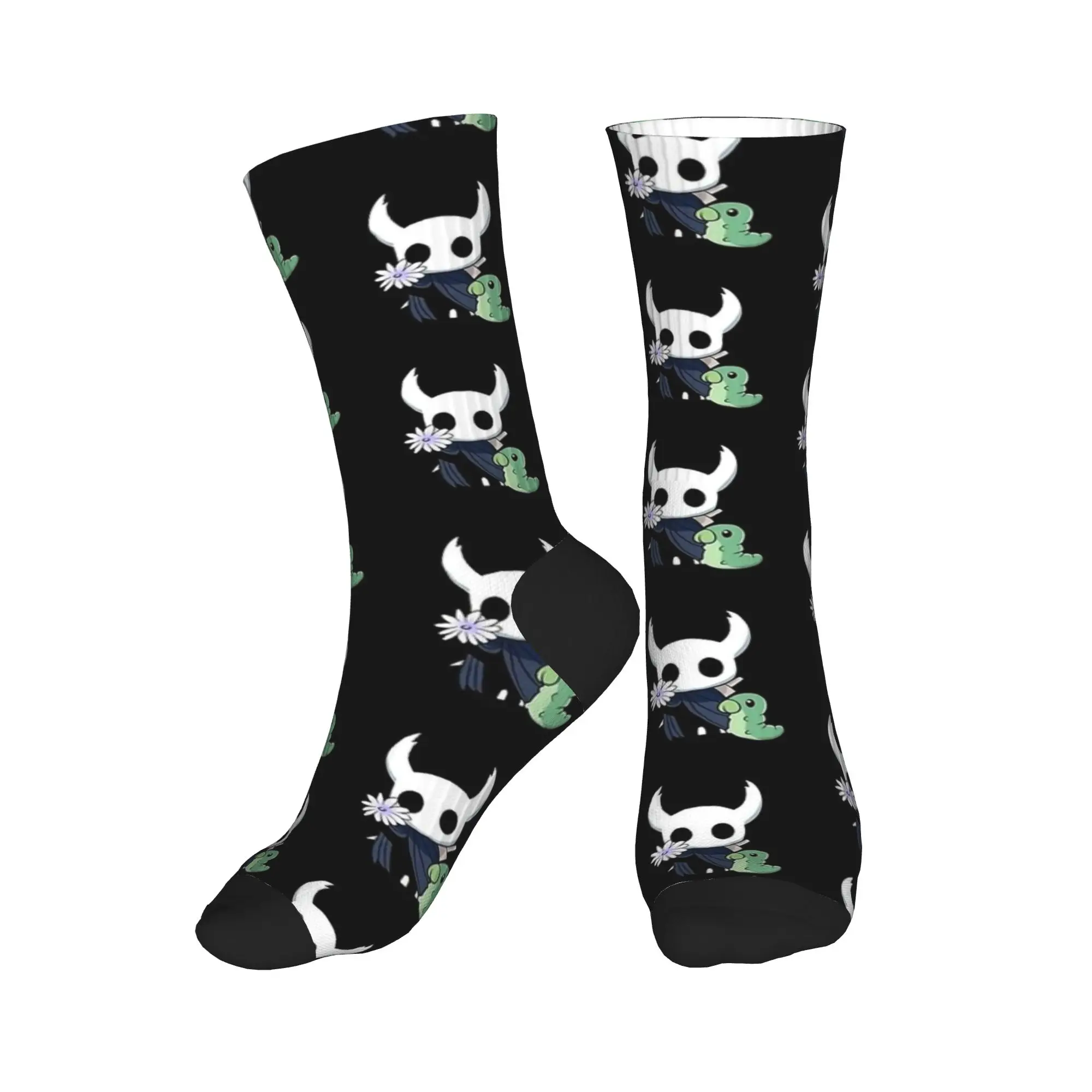Couple Socks Hollow Knight The Knight Manga  Stockings Non Skid Medium Soft Socks Autumn Casual Pattern Outdoor Sports Socks