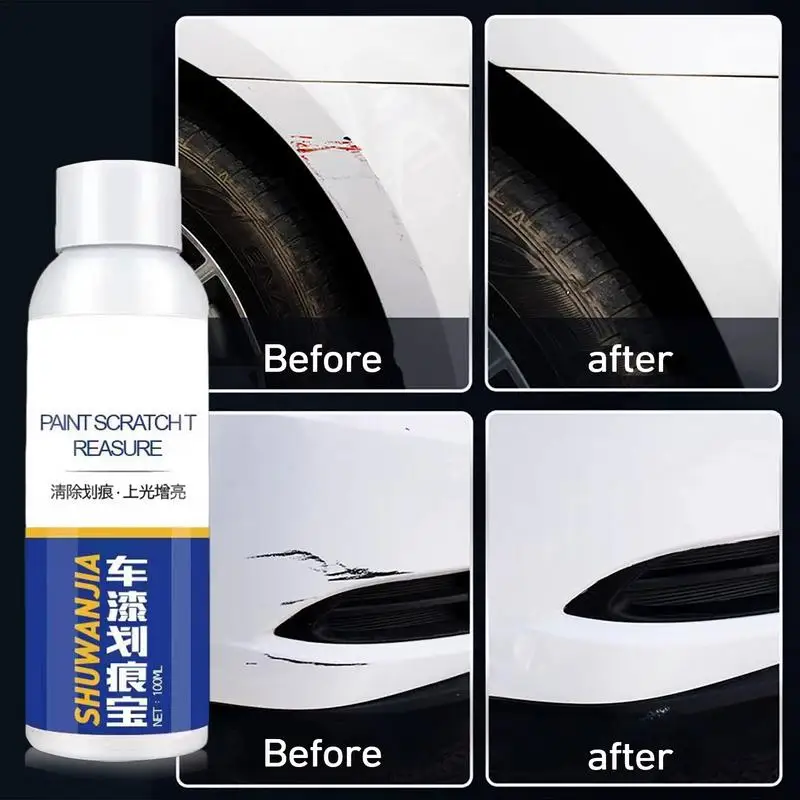 Universal Car Scratch Remover Paint Care 100ml Auto Scratch Repair lucidatura Body Grinding Compound antigraffio per tutte le Auto