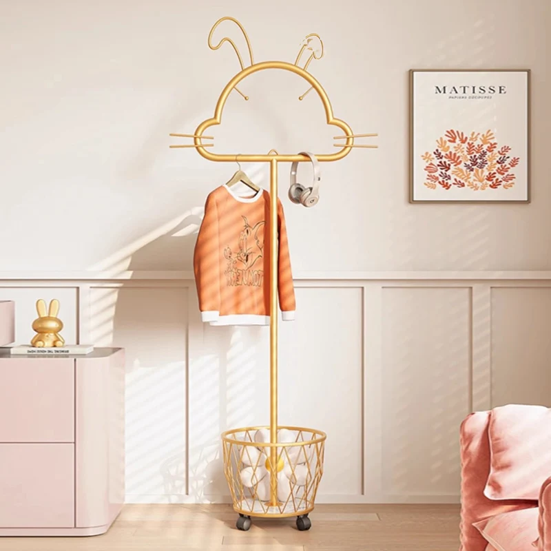 

Minimalist Living Room Coat Racks Nordic Luxury Clothes Wall Storage Metal Coat Racks Standing Modern Perchero Trendy Furniture