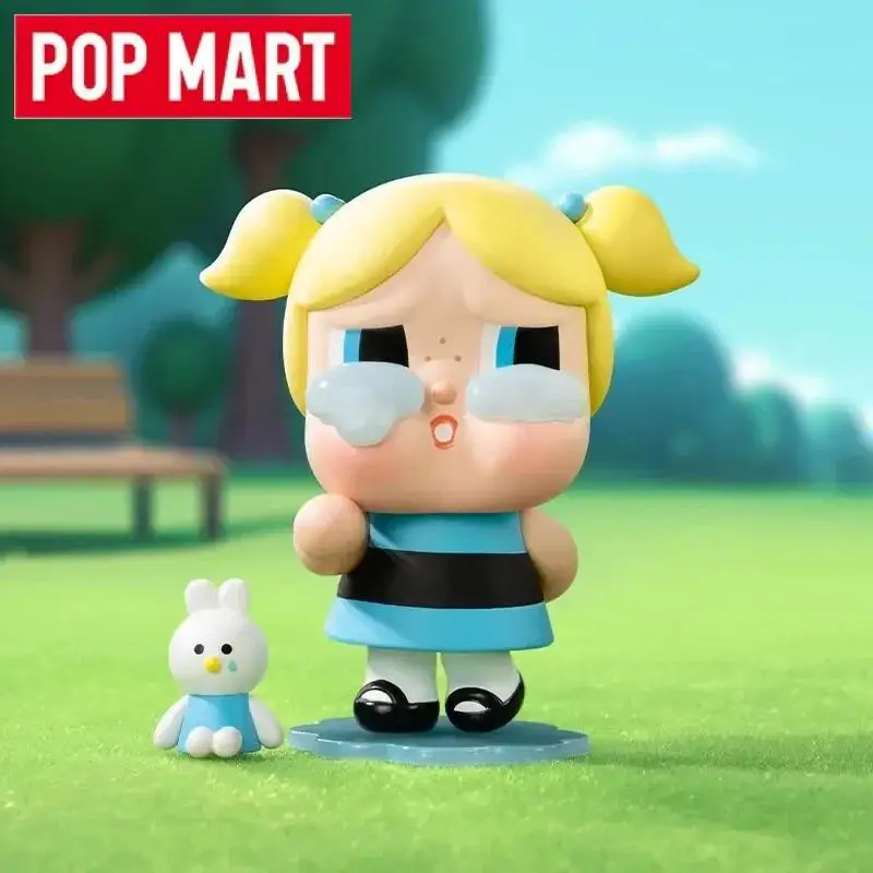 POP MART Crybaby X Powerpuff Girls Series Blind Box Toys Guess Bag Mystery Box Mistery Caixa Action Figure Surpresa Cute Model view 2