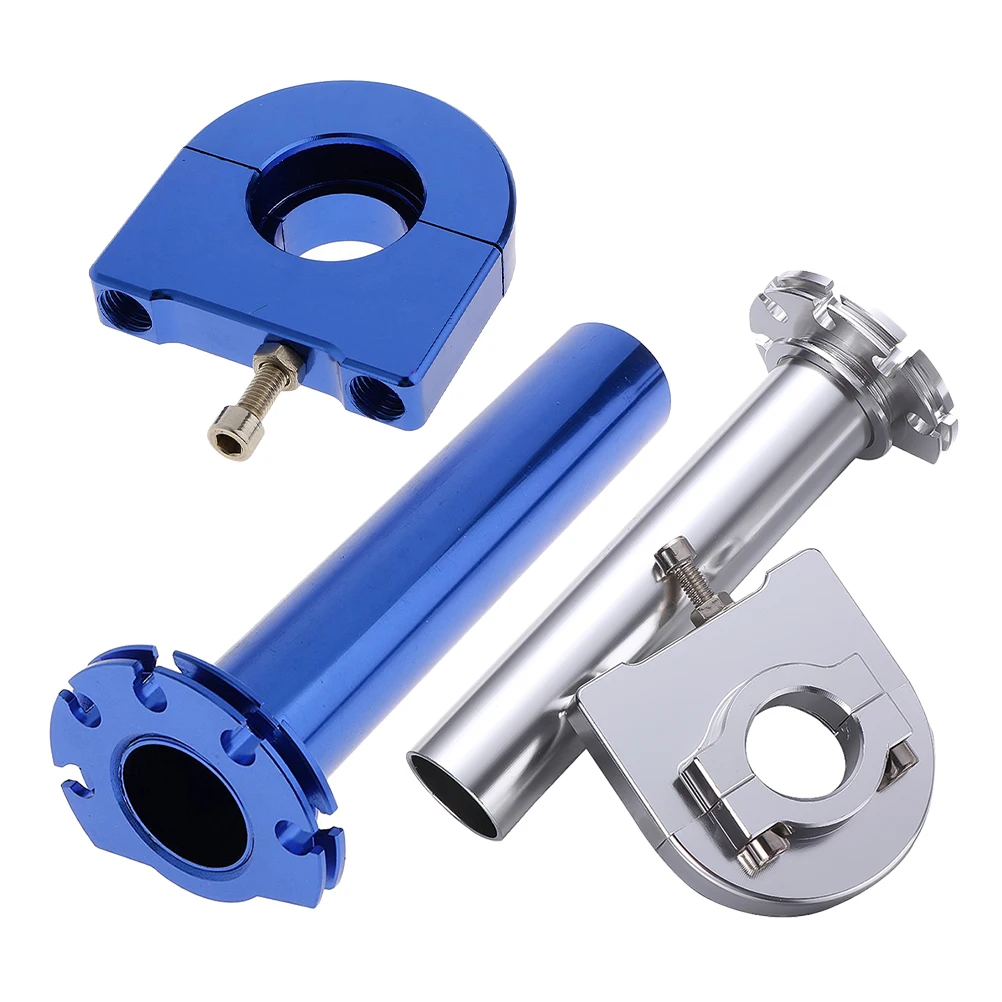

2pcs Motorcycle Grips Aluminum Alloy Durable Corrosion Resistant CNC Machined Universal Motorbike H Accelerator Travel