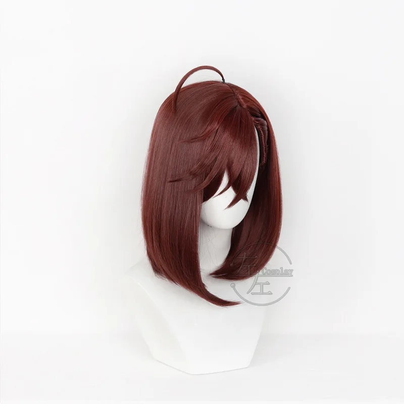 Momo Ayase Cosplay Wig Anime Dandadan Brown Short Hair Heat-resistant Fiber Hair+Wig Cap Halloween Party Girls Women