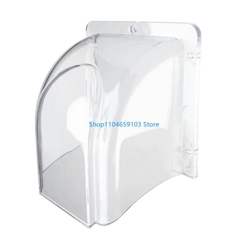 

Doorbell Rain Covers Clear PC Protective Enclosure For Outdoor Access Control Terminals Waterproof Cover