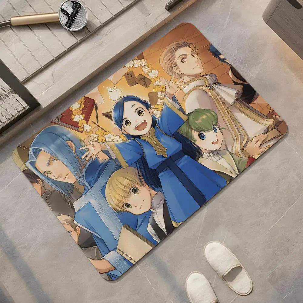 Anime A-ASCENDANCE OF A BOOKWORMS Floor Mat Diatomite Bath Mat, Quick Dry, Absorbent, Multi-Scene Mat