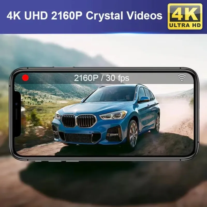 4K Car DVR Hidden Dash Cam for BMW F Chassis 1 2 3 4 5 6 7 X1 X2 X3 X4 X5 X6 X7 M Series Car Camera Recorder WIFI