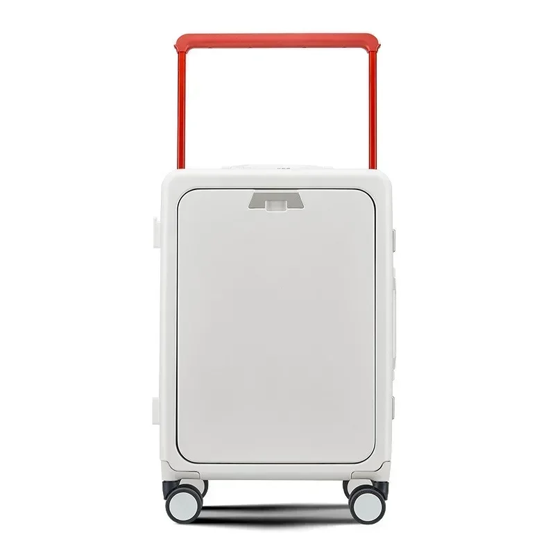 

Wide Trolley Suitcase 20 Inch Boarding Suitcase High Value Aluminum Frame Password Case Universal Wheel PC Durable Trolley Case