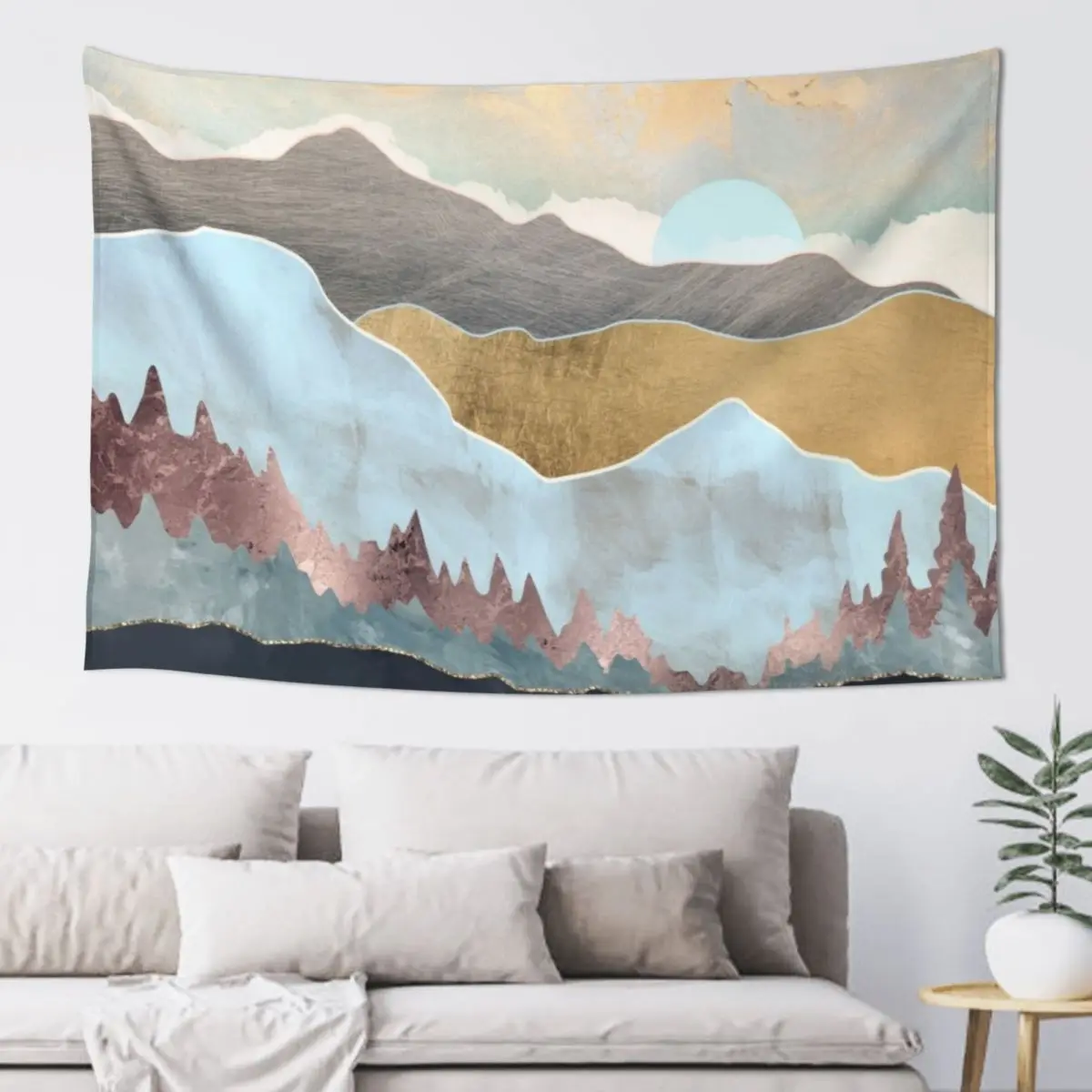 

Winter Light Tapestry Bedroom Decoration Room Decorations Tapete For The Wall Tapestry