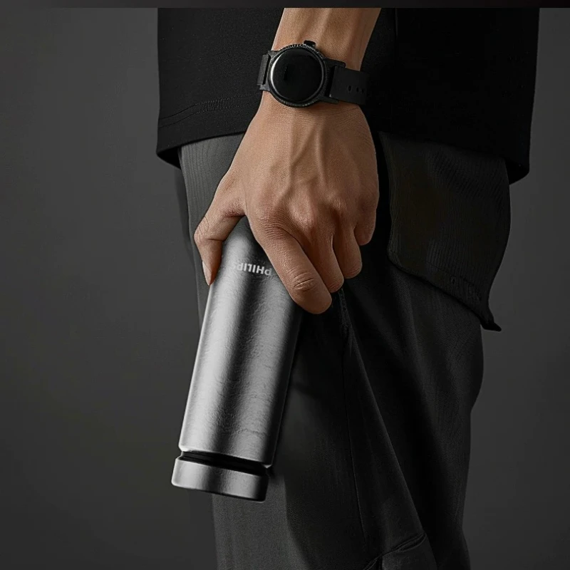 

Philips 400ml Thermos Bottle Double Wall Vacuum Insulated Leakproof Tea Separation Water Mug For Luxury Business Gift