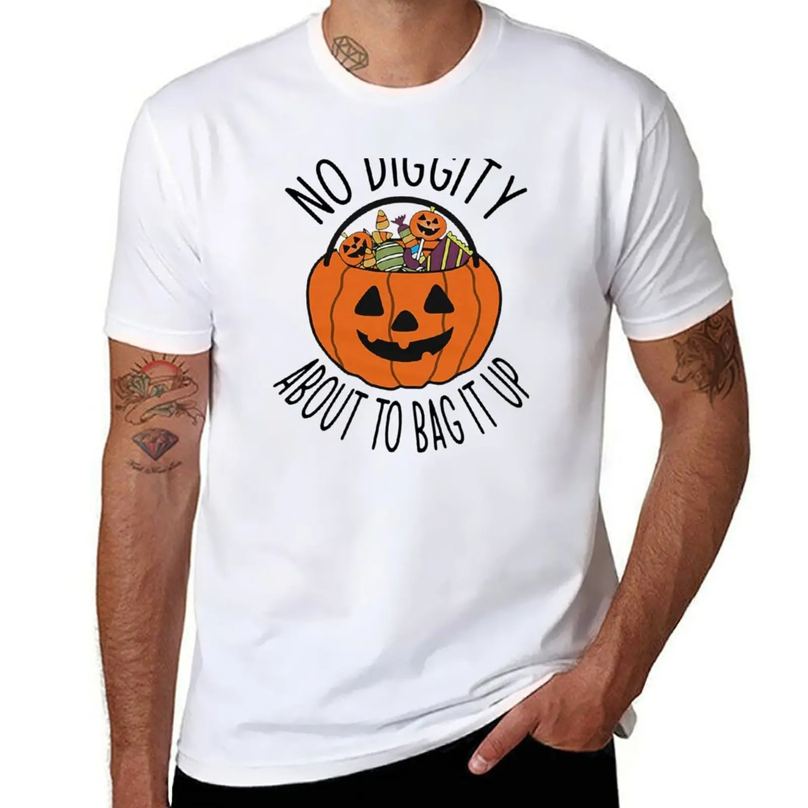 

No Diggity About To Bag It Up T-Shirt cotton t shirt pack t shirt man designer T-Shirt