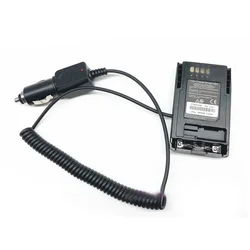 Adaptateur de chargeur de voiture pour Motorola, éliminateur de batterie, radio, PMNN4351BC, PMNN6074, MTP750, MTP800, MTPlaquing MTP830, MTP850, MTP850S, CEP400