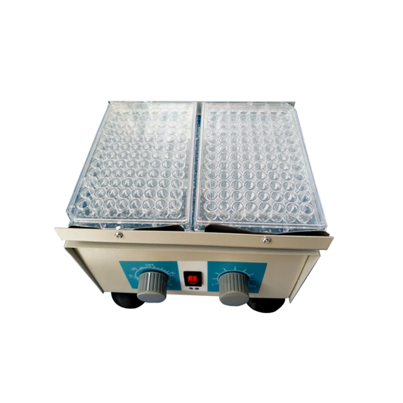 

The medical MM-1/Zw-a microoscillator is equipped with 0.4 ml X 96-well plate vibrator