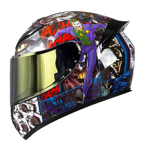 Casco de motocicleta de cara completa con certificación DOT Unisex, Casco de seguridad para Moto, Scooter, Casco Modular Capacetes