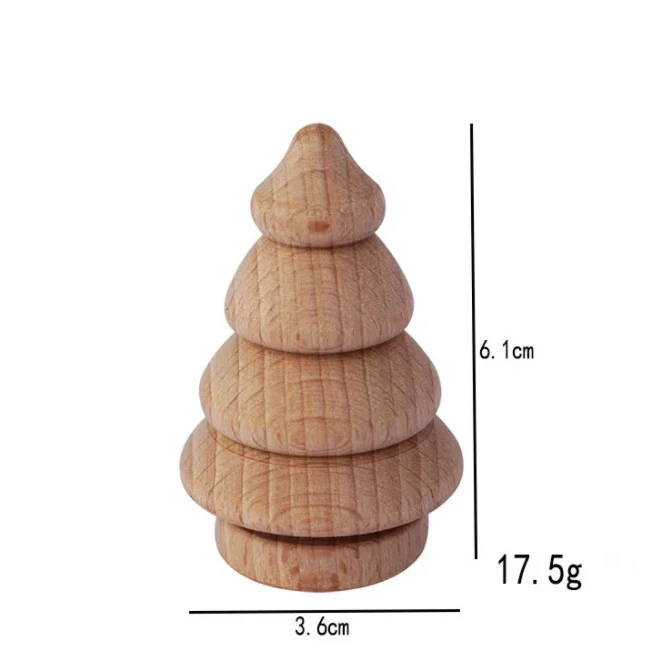 1 pz non finito in legno naturale persone Peg bambola pupazzo di neve albero bambini pittura fai da te giocattolo