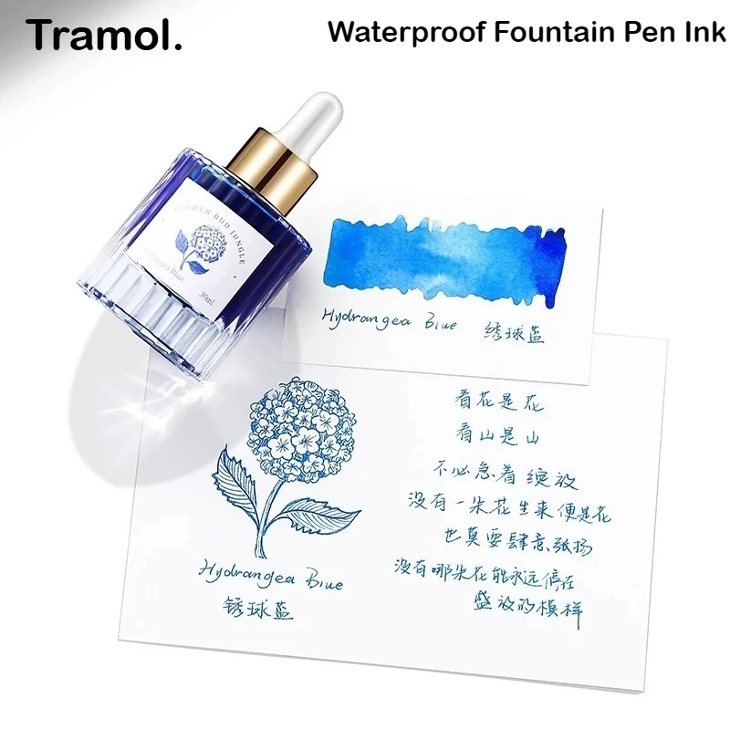 

Tramol 5 Colors 30ml Fountain Pen Ink Calligraphy Dip Pens Ink For JINHAO Majohn Hongdian Office School Supplies Stationery