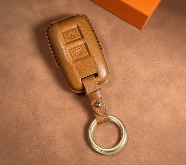 Autoschlüsseletui für Toyota Land Cruiser LC 70 71 76 78 79 LC70 LC71 LC76 LC78 LC79 Schlüsselanhänger-Abdeckung Shell-Halter Fob Bag Zubehör – Detail 4