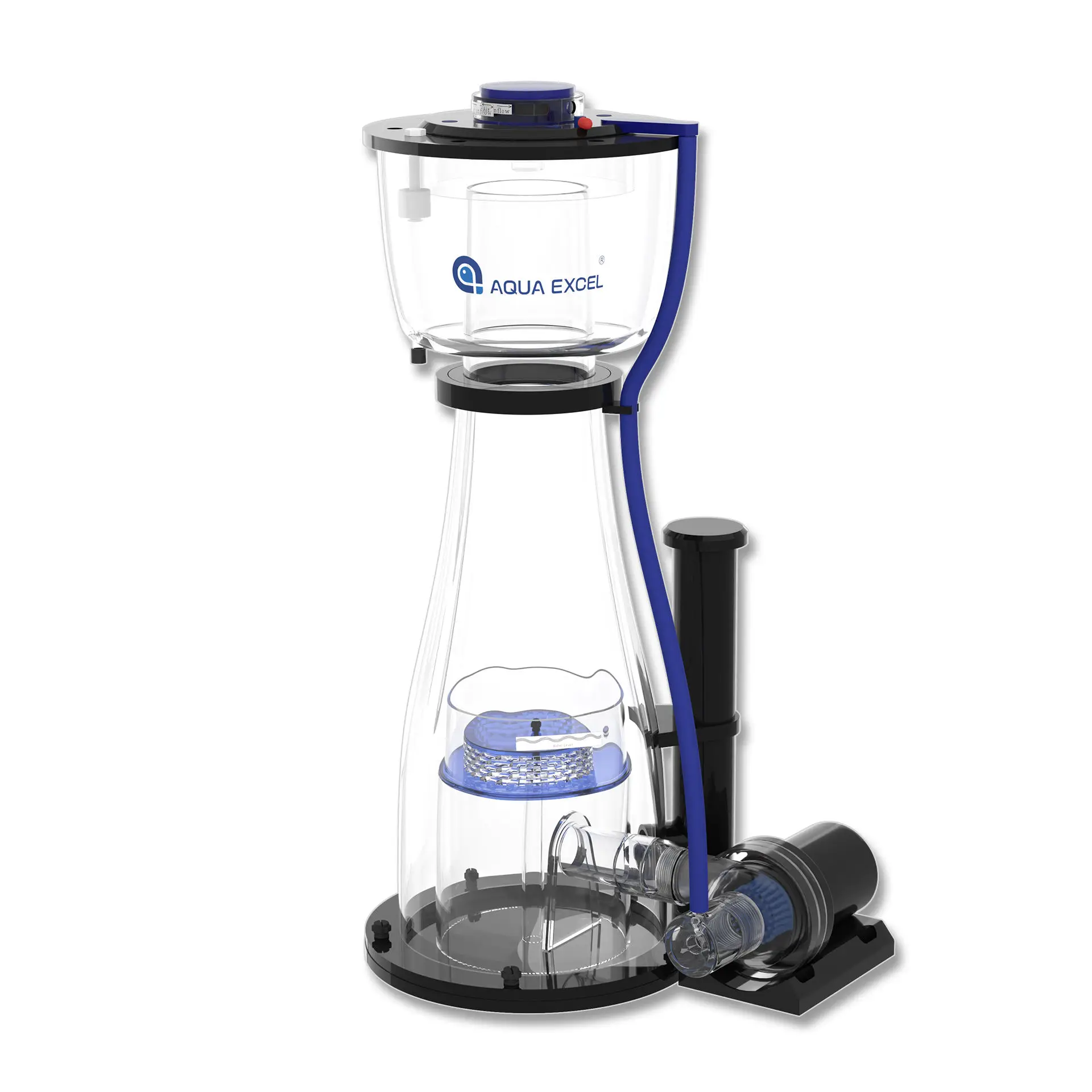 AQUA EXCEL DF130/160/180/200/230/300 Internal Protein Skimmer With External DC Pump Variable Frequency For Marine Reef Aquarium