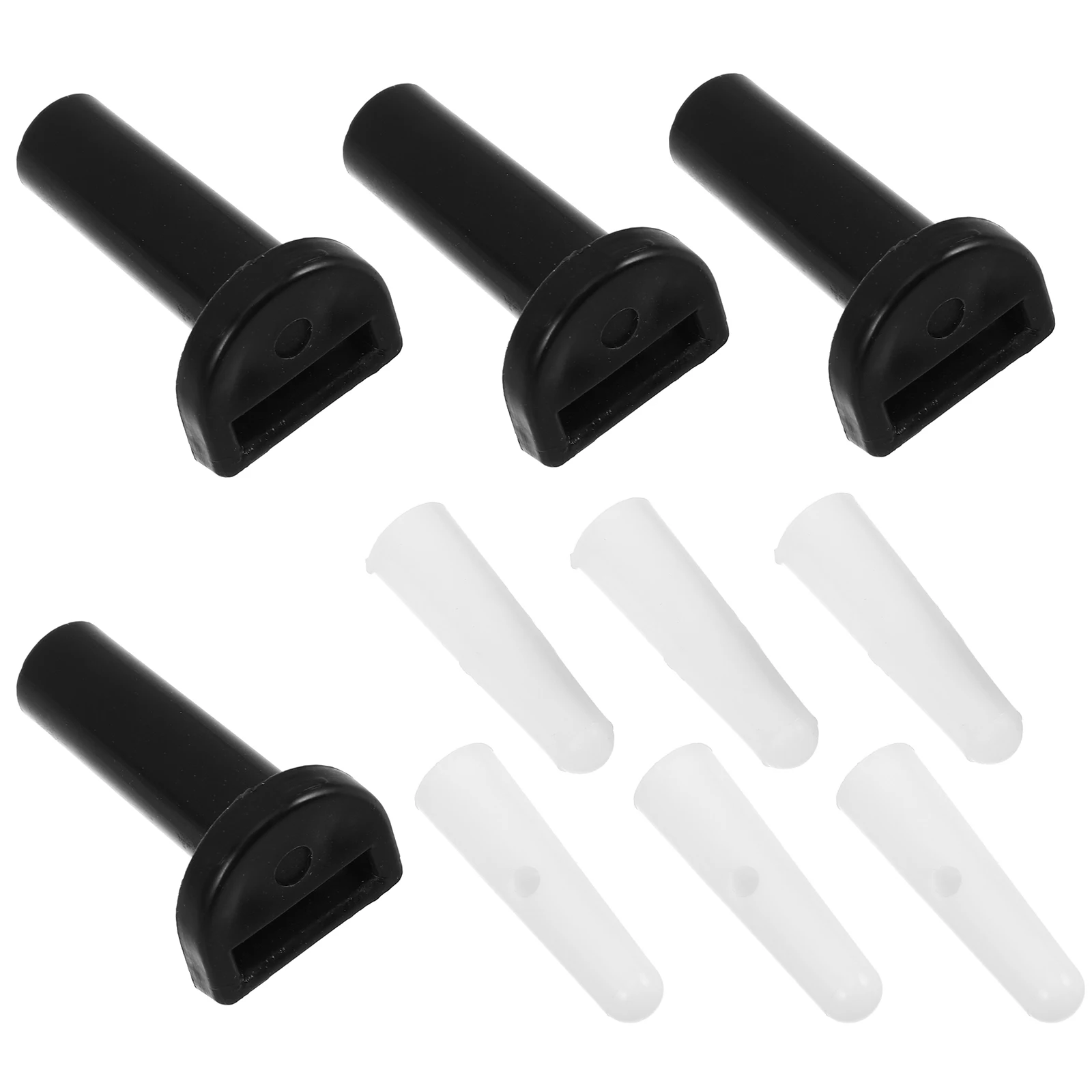 

Umbrella Accessories White Plastic Tail Bead Foldable Cap Cover Replacement Parts for Golf Umbrella Repair Tip Outdoor Furniture