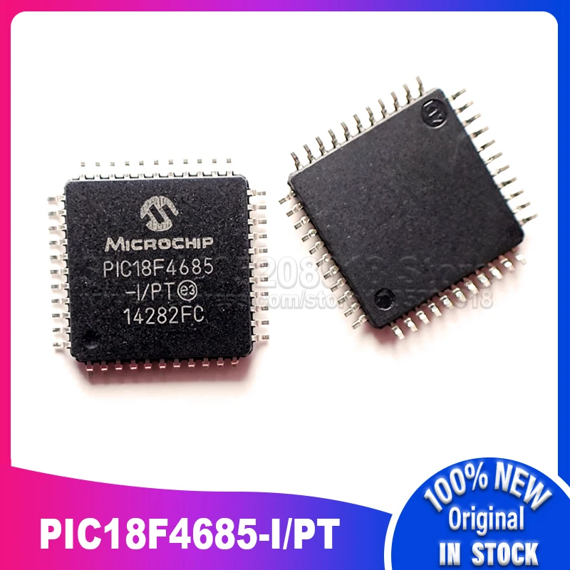 

1PCS/LOT PIC18F4685-I/PT PIC18F4685T-I/PT PIC18F4685 QFP44 100% New Spot stock