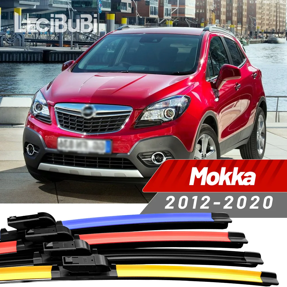 2 Stück für Opel Mokka 2012–2020 2013 2014 2015 2016 2017 2018 2019 Frontscheibenwischerblätter Scheibenwischer