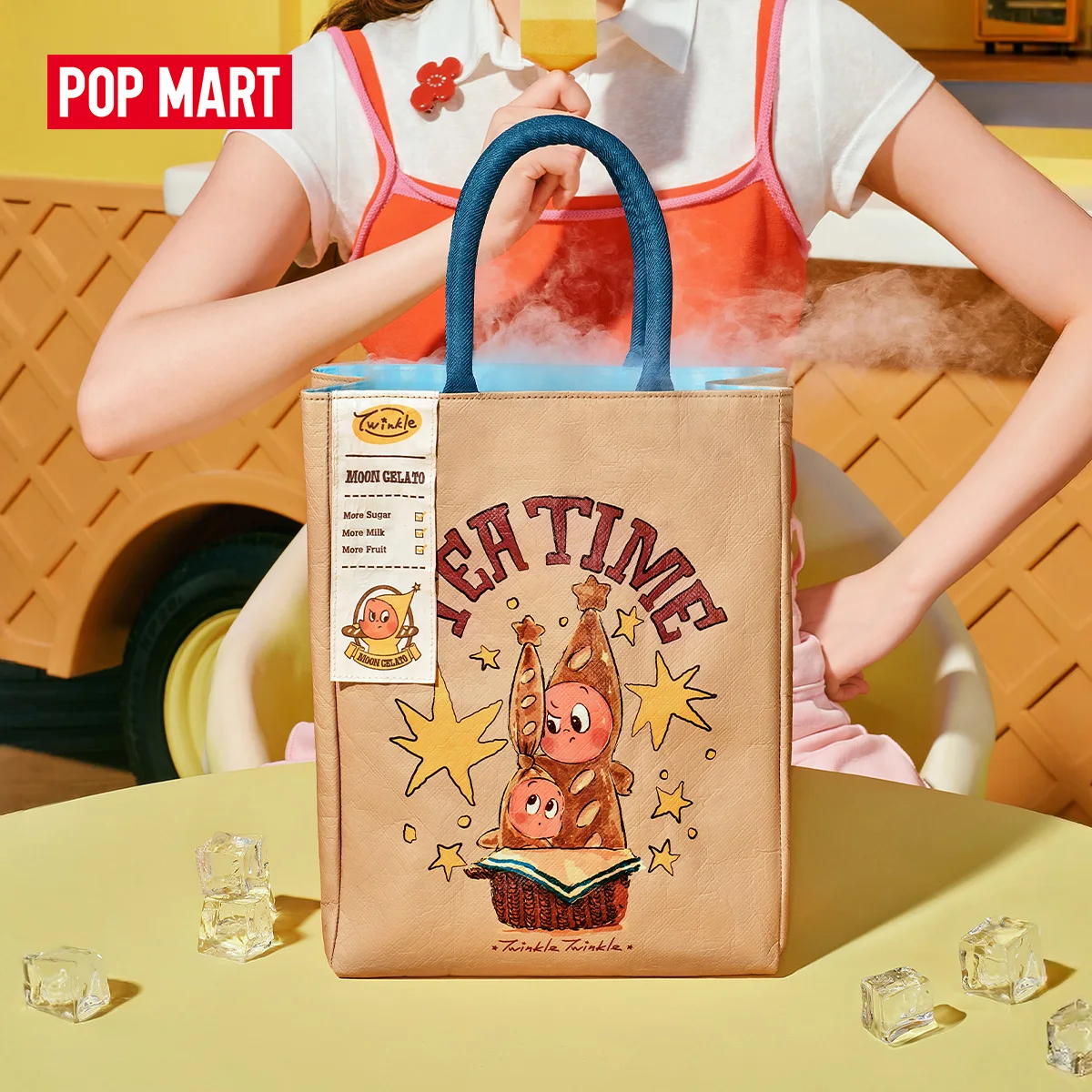【EU EXCLD】POP MART MOON GELATO Serie-Lunchbag
