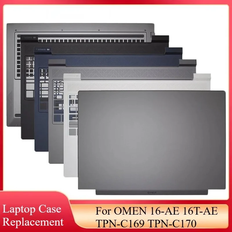 

Original New For OMEN 16-AE 16T-AE TPN-C169 TPN-C170 Laptop LCD Back Cover Top Screen Housing Case Palmrest Bottom Base Cover