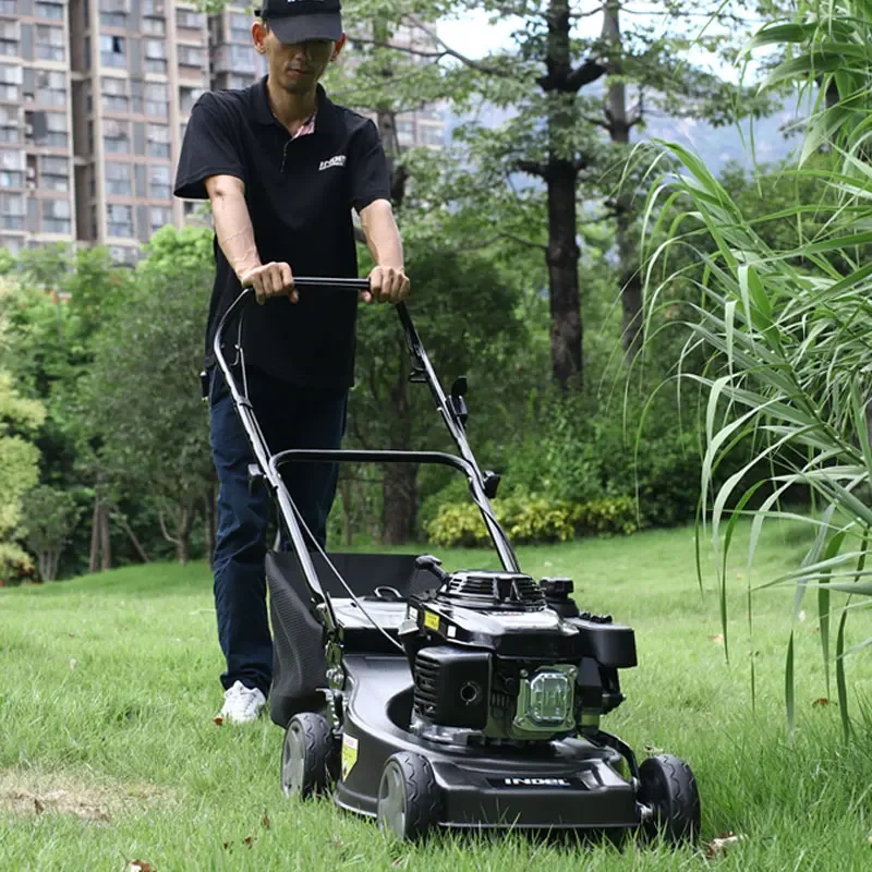 2022 High quality Tools automatic hand push garden mower cordless battery machine lawn