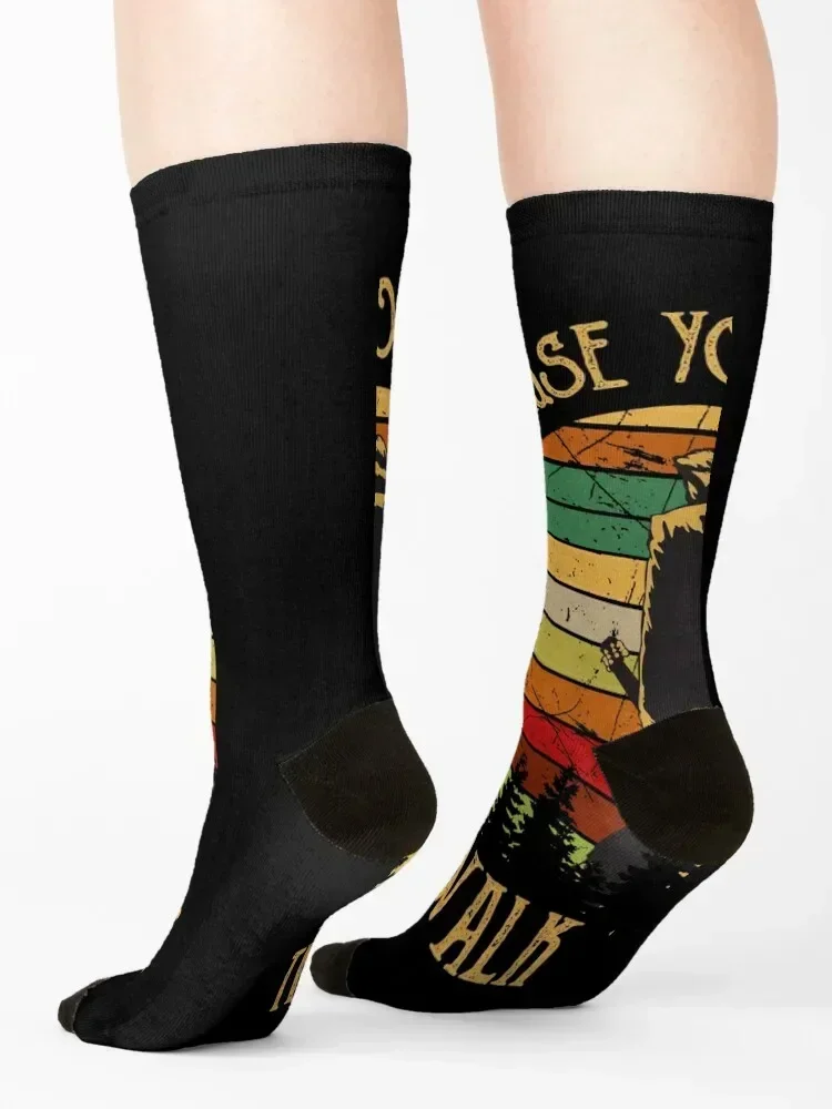 Because Youre Mine I Walk The Line Socks Running kids Rugby cartoon Socks Man Women's