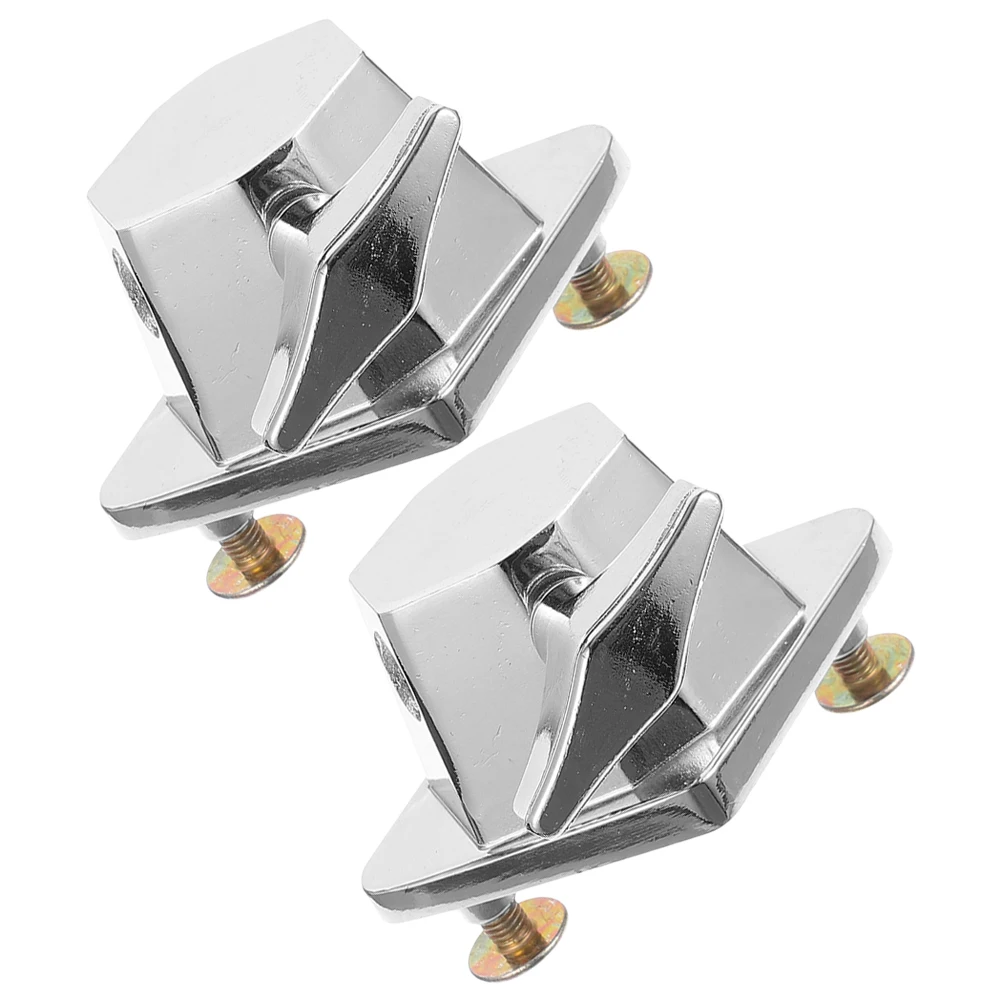 

2 Pcs Drum Saddle L18 52mm Adjuster Snare Accessories Bracket Base Kit Mount Tom Drum Parts Percussion Instrument