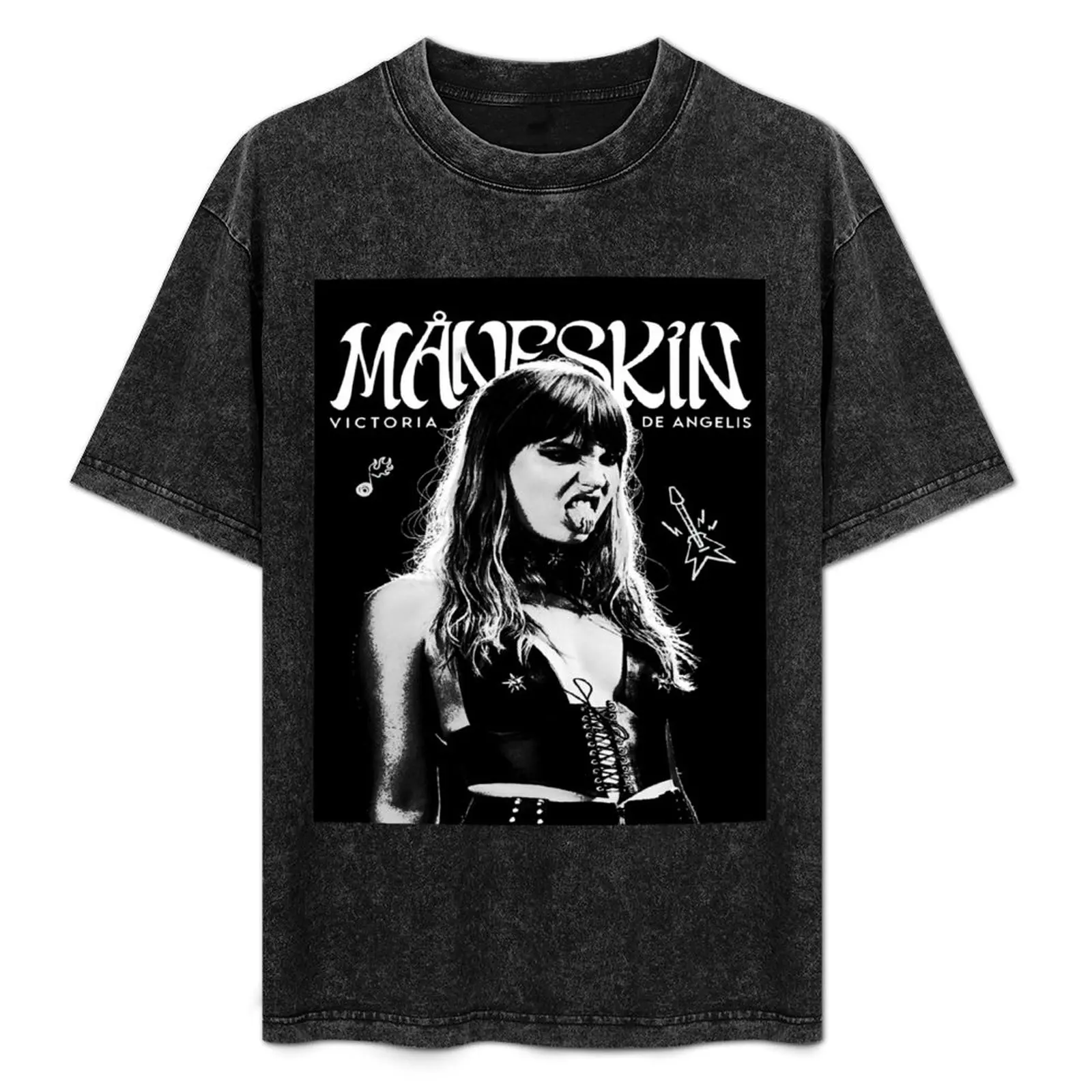 

Maneskin Victoria De Angelis T-Shirt oversizeds sublime men t shirts