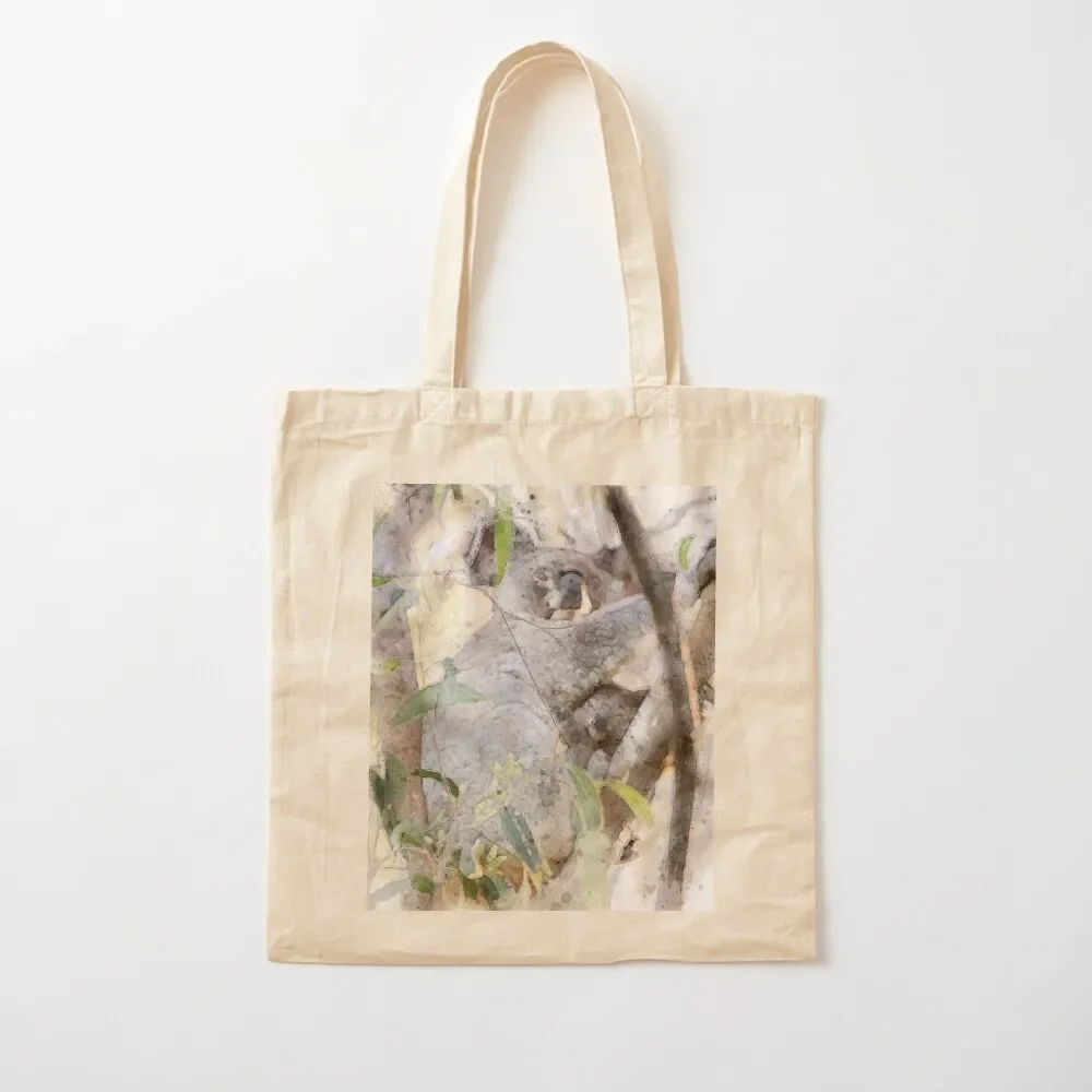 

Koala Love: Snuggle Bliss Tote Bag women bag Gift bag Women's beach bags