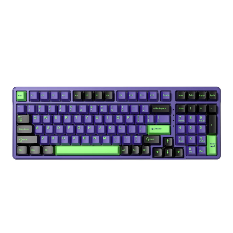 

Mechanical keyboard game e-sports wireless 2.4G Bluetooth three-mode semi-transparent keycap