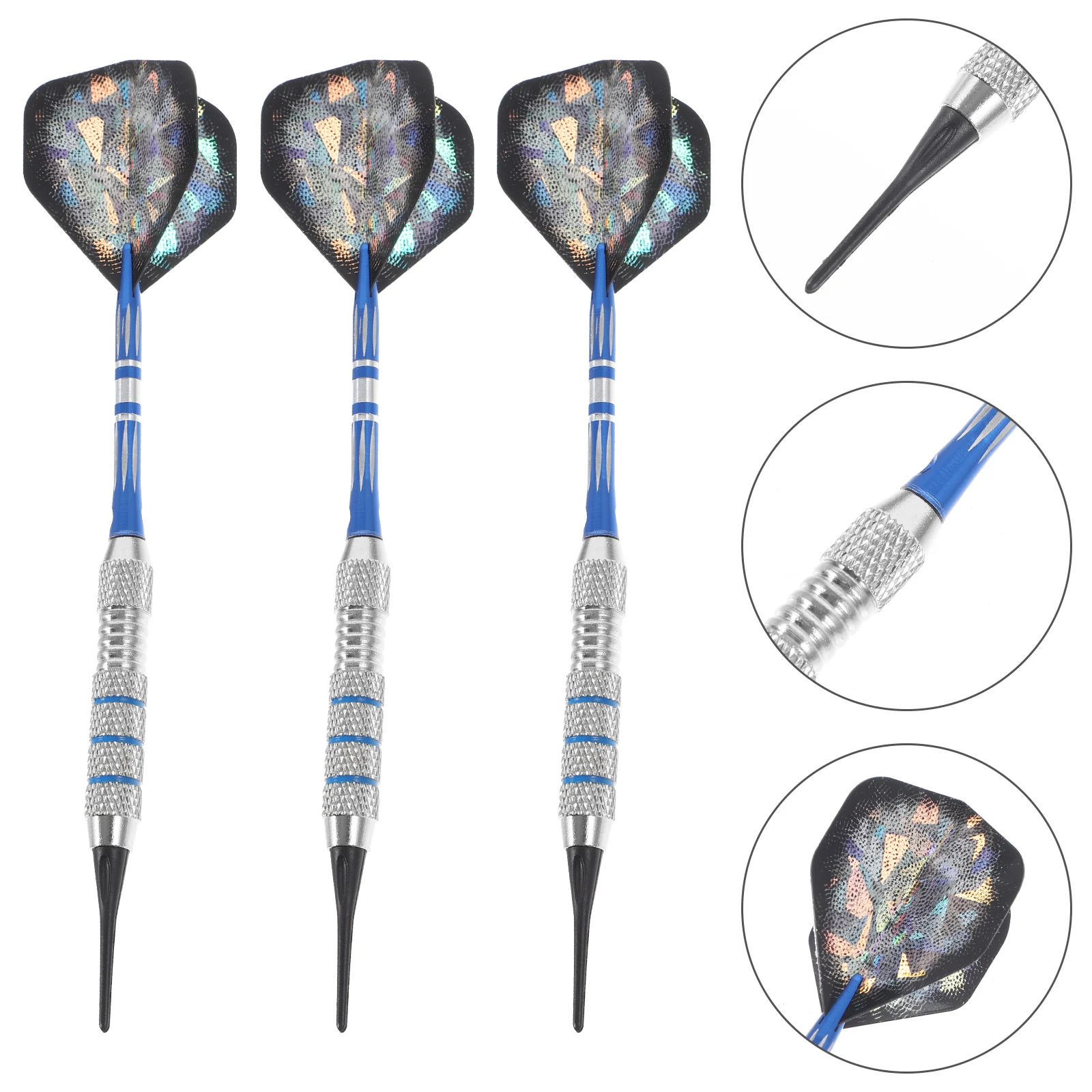 Juego de puntas de Metal electrónicas reutilizables, suministros para juegos de interior y exterior, Kit de accesorios seguros para juegos familiares, 1 Juego