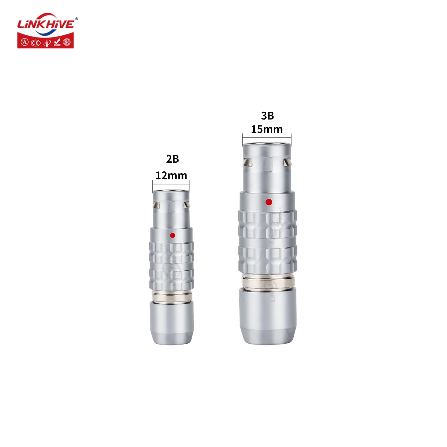 Compatible with LEMO FGG/EGG Plug/Socket 2B 3B 6+1 8+1 10+1 13+1 6+2 Pin Coaxial Push-pull Connector Medical Connection Solution