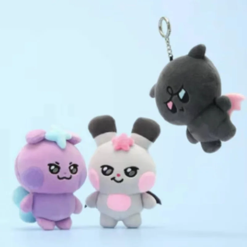 Ateez Aniteez Kawaii Cute Cartoon Animal Plush Toy Keychain Korean Plush Doll, Celebrity Support Fan Gift Kpop Doll Decoration