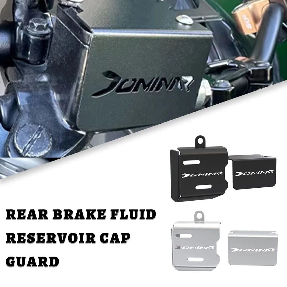 

Motorcycle For BAJAJ Dominar 400 250 Dominar400 2023-2025 Front Rear Brake Fluid Reservoir Cover Guard Cap Protector Accessories