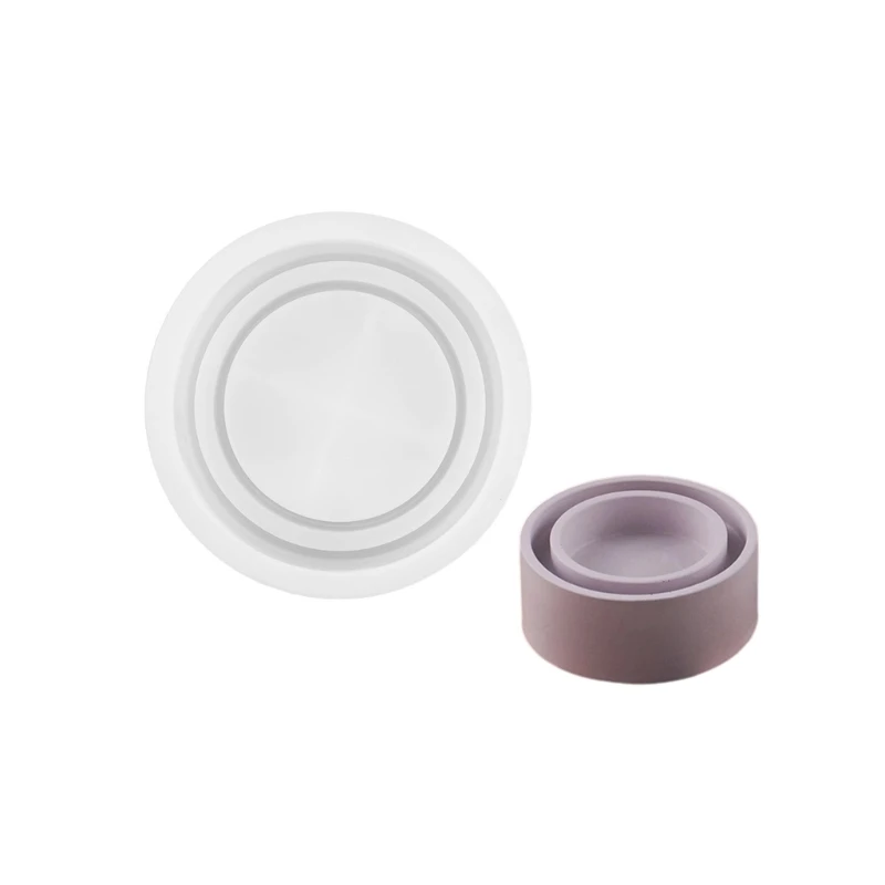 

Unique Holder Moulds Silicone Texture Suitable for Hand-Making Base