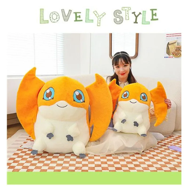 Digimon Patamon Plush Toy Cute Cartoon Elf Stuffed Animal Super Soft Kawaii Anime Peripheral Perfect Birthday Gift for friend view 5