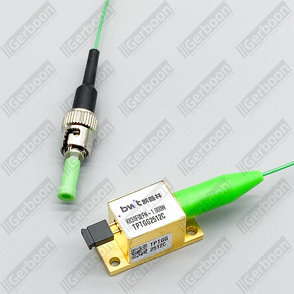 BWT Laser Diodes K830F02FN-1.000W K830E02FN-1.000W 830nm 1W LD Fiber Coupler Laser Cron CTP  K830F02FN K830E02FN