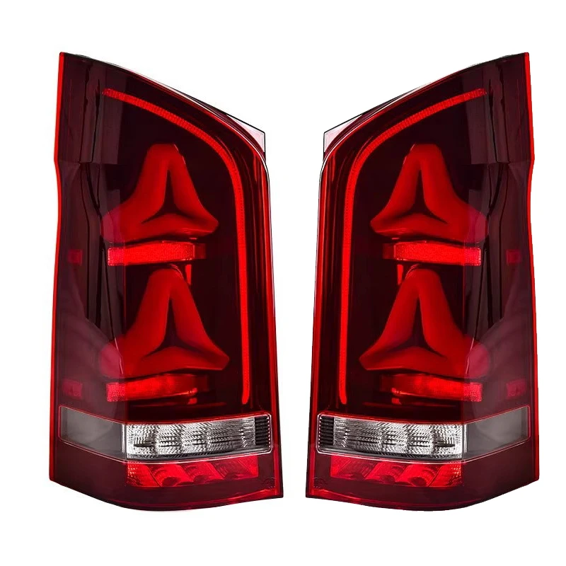 Led Koplampen + Led Achterlichten Montage Voor Mercedes Benz Vito W447 2016-2024 Halogeen Upgrade Full Led Voor achterlichten