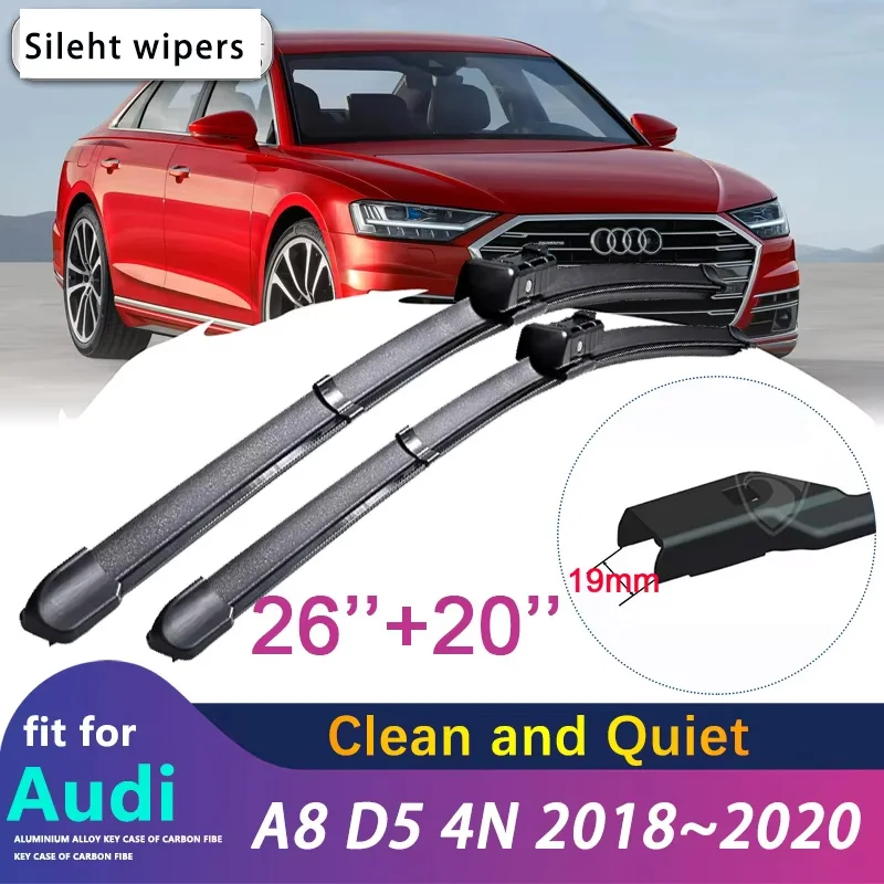 

For Audi A8 D5 4N 2018 ~ 2020 2019 S8 SLINE A8L car cleaner blades