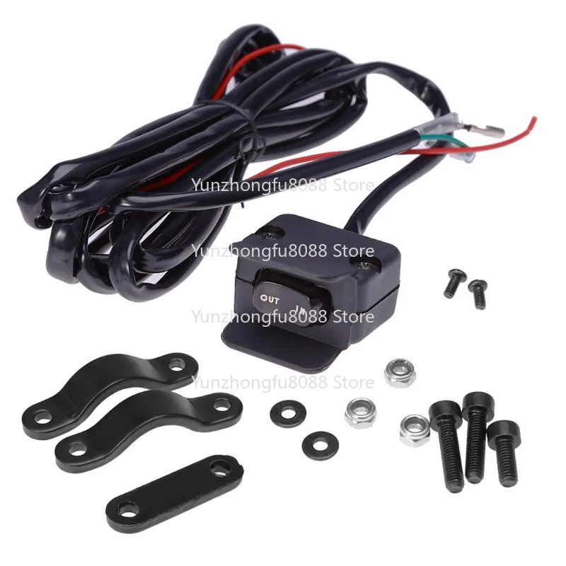 ونش كهربائي مفتاح كابل تحكم مقبض مرحل ملحقات لاسلكية عن بعد طول 3 أمتار حماية تعديل السيارة #5