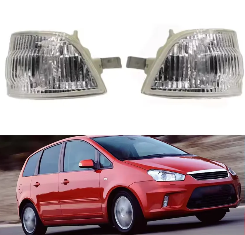 

1 pair Left & Right Car Mirror Lamp Turn Light ford C-max 2005-2008 focus mk2 2007-2011 6M5Y13B381AA 3M5113B383AA 1425136