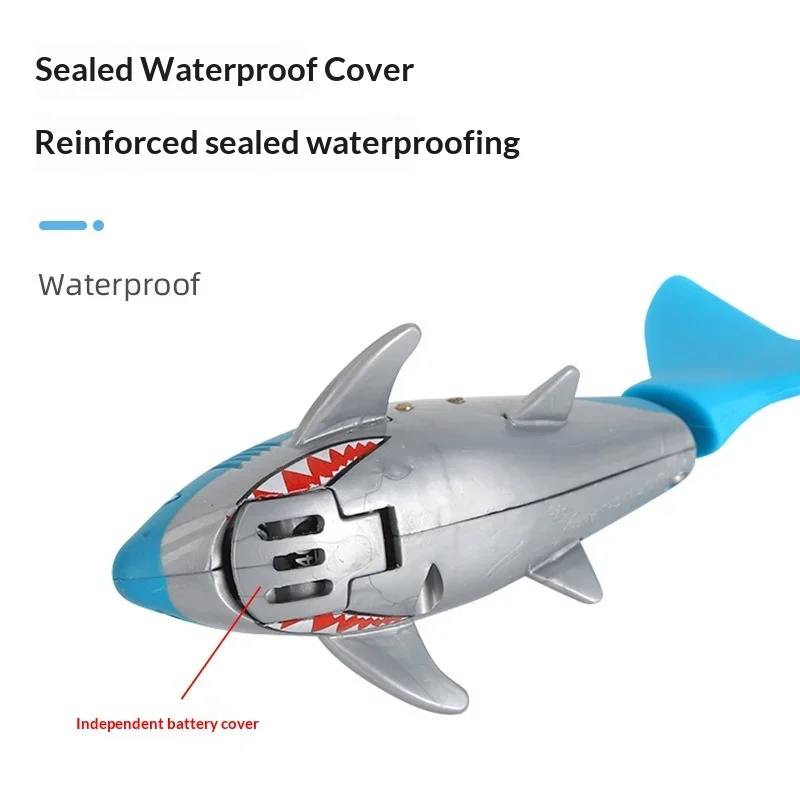 Mini RC U-Boot 4-Kanal-Fernbedienung für kleine Haie mit USB-Fernbedienung, Spielzeug, Fischboot, bestes Weihnachtsgeschenk für Kinder, Kinder, Neu