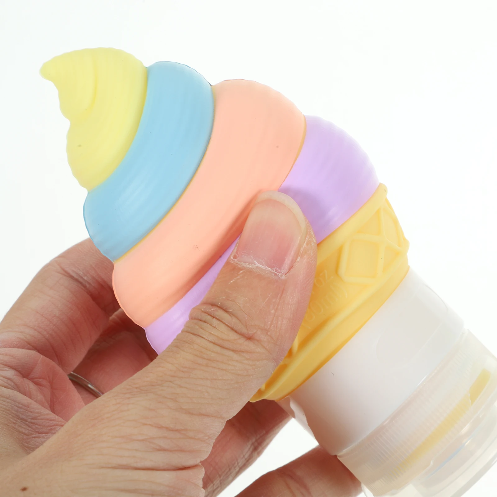 

4Pcs Silicone Sauce Squeeze Bottles Non Slip Texture Leak Proof Salad Dressing Container Easy Squeeze Kitchen Sauce Dispenser