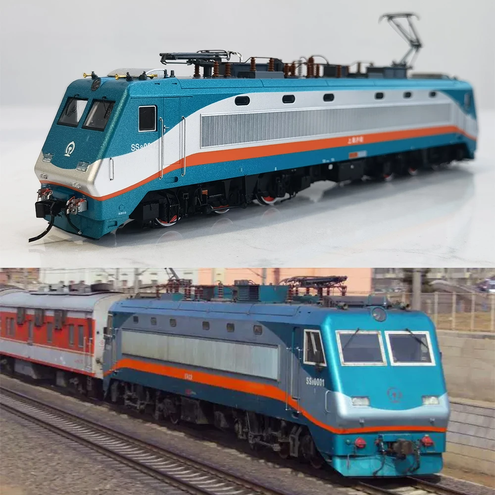 N27 Train Model HO 1/87 China Shaoshan 9 SS9 Main Line Passenger Electric Locomotive Rail Car Toys