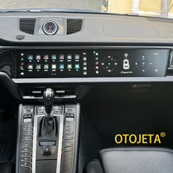 12.3+12.3inch Dual Screen Android Car Radio Multimedia Player For Porsche Macan 2011-2017 Auto Carplay GPS Navi Stereo WIFI 4G