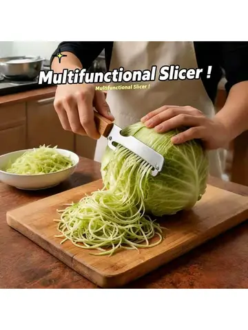 2026 New Paring Knife Ergonomic Wood Handle Knife Stainless Steel Vegetable Peeler with Wooden Handle 2-in-1 Fruit Potato Peeler