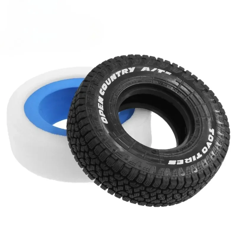 

4PCS 1.9 RC Crawler 105mm Rubber Tires for 1:10 RC Rock Crawler Car Axial SCX10 W229 TRX4