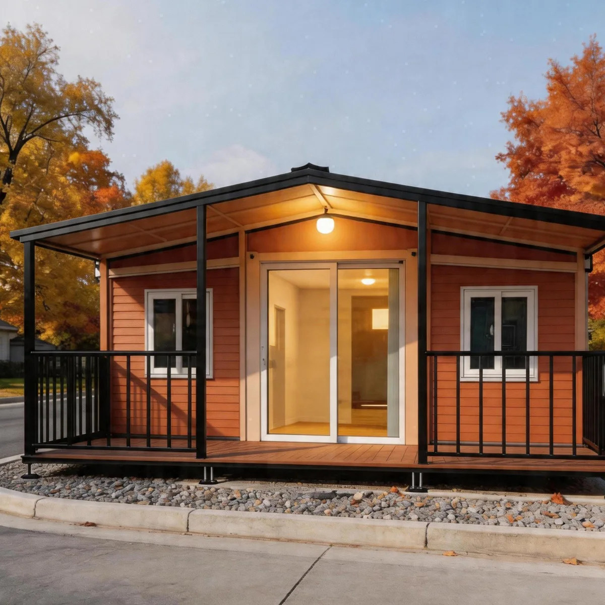 20FT 40FT Expandable Contemporary Steel Container House 3 Bedrooms Mobile Residential Home